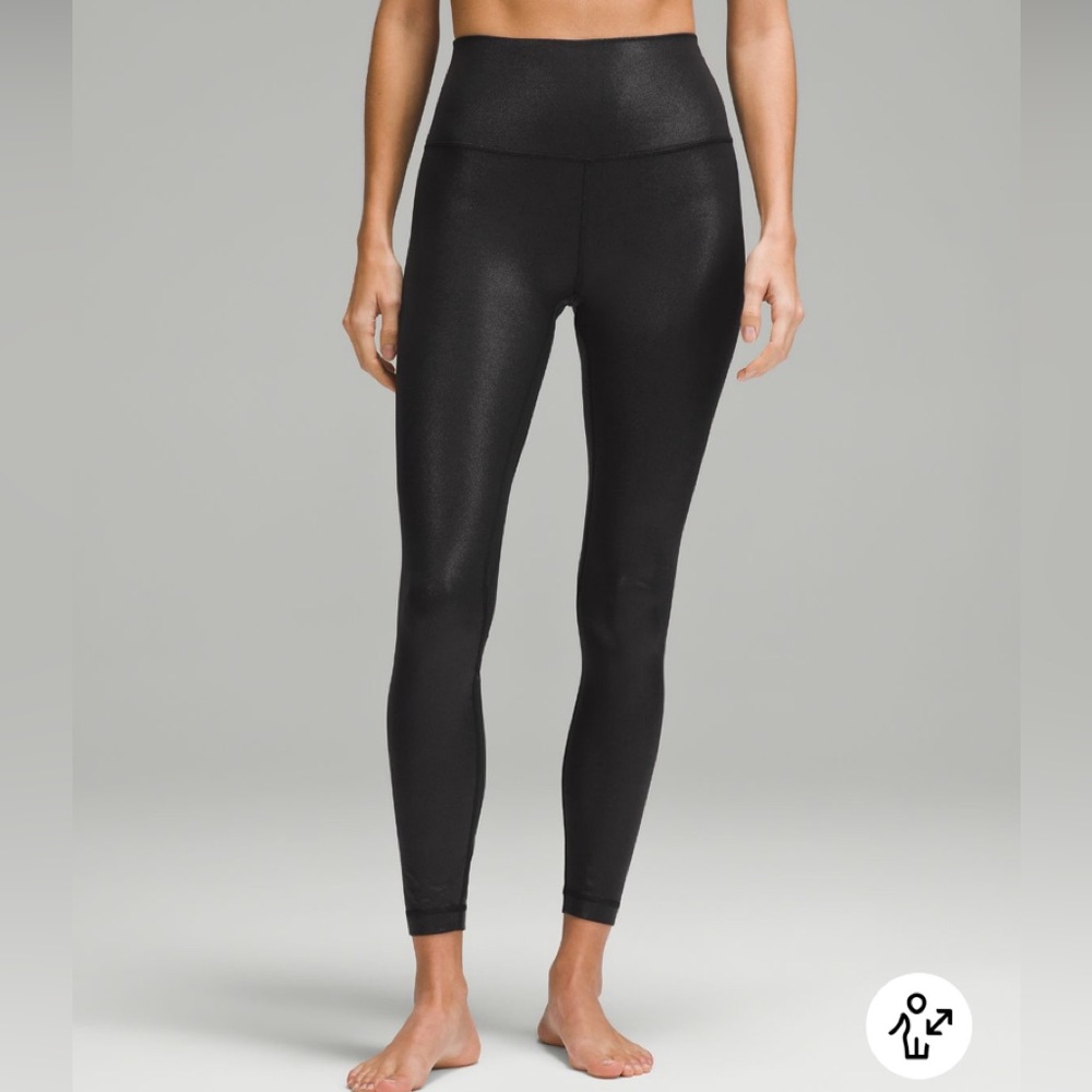 RARE!!! NWOT Lululemon Wunder Under Shiny pant!